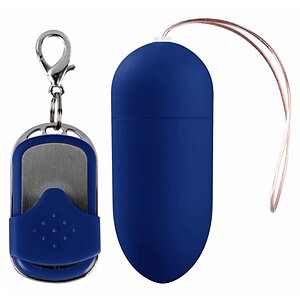 Vibrator Egg 10 Speed Remote Big Albastru pe Denysa.ro