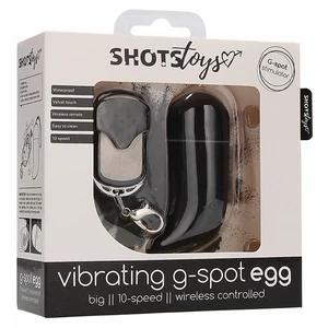 Vibrator Egg Wireless Vibrating Punctul G Negru