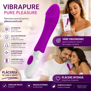 Vibrator Esențial Pretty Love Punct G Adorabil Mov