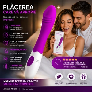 Vibrator Esențial Pretty Love Punct G Adorabil Mov