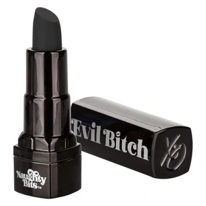 Vibrator Evil Lipstick Negru pe Denysa.ro