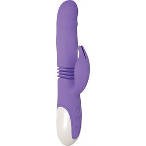 Vibrator Evolved Thick Bunny Cu Împingere