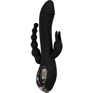 Vibrator Evolved Trifecta Negru pe Denysa.ro
