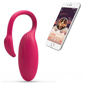 Vibrator Flamingo Magic Motion Roz pe Denysa.ro