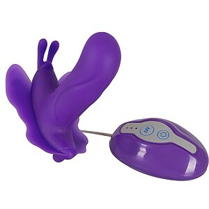Vibrator Flutter Butterfly Mov pe Denysa.ro