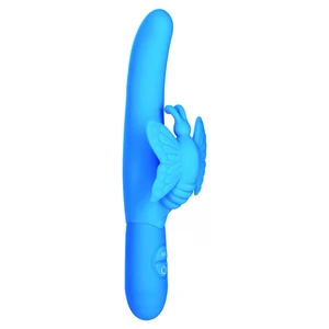 Vibrator Butterfly Albastru Cu Baterii Aaa