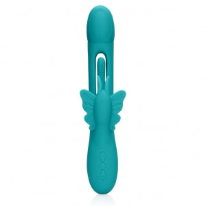 Vibrator Fluture G 3 Motoare Peste 10 Moduri Reîncărcabil Albastru