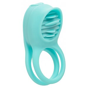 Vibrator French Kiss Enhancer Turcoaz pe Denysa.ro