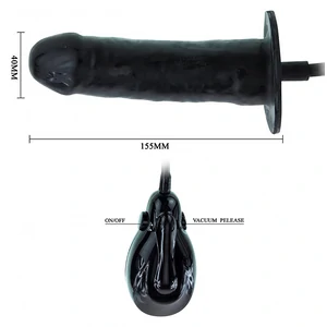 Vibrator Gonflabil Bigger Joy Negru