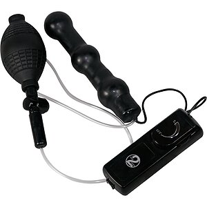 Vibrator Gonflabil Unisex Zepplin Negru pe Denysa.ro