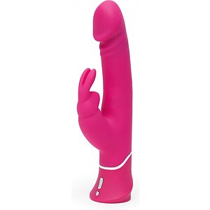Vibrator Happy Rabbit Realistic Dual Density Roz pe Denysa.ro