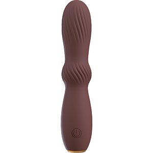 Vibrator Hazel 04 Compact Reîncărcabil Maro pe Denysa.ro