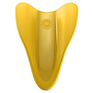 Vibrator High Fly Finger Satisfyer Galben pe Denysa.ro
