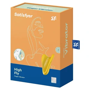 Vibrator High Fly Finger Satisfyer Galben