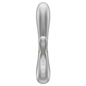 Vibrator Hot Lover Heat Argintiu