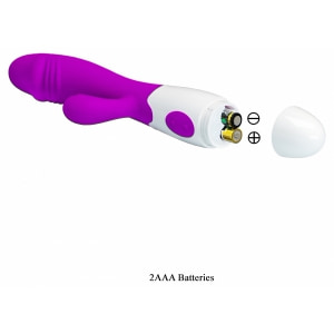 Vibrator Iepuraș Frumos Acțiune Rapidă Punctul G și Clitoris