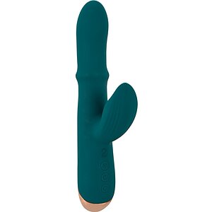 Vibrator Iepure Thumping — 10+7 Moduri, 3 Motoare Verde pe Denysa.ro
