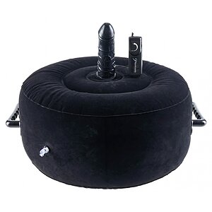 Vibrator Inflatable Hot Seat Negru