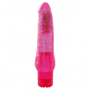 Vibrator Jammy Jelly Classy Glitter Roz pe Denysa.ro