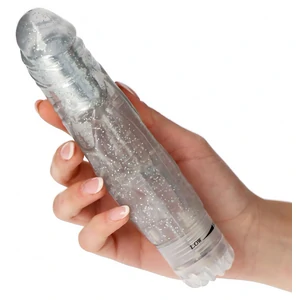 Vibrator Jelly Crushy Glitter Transparent