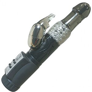 Vibrator Jessica Rabbit Onyx Gri pe Denysa.ro