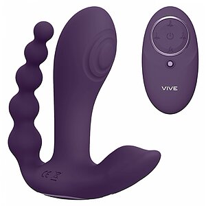 Vibrator Kata Pulse Wave Cu Dubla Actiune Mov pe Denysa.ro