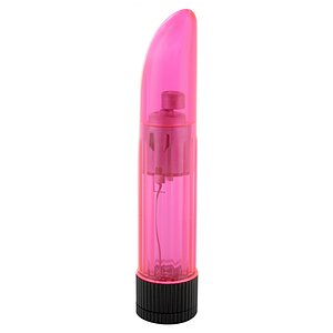 Vibrator Lady Finger Clear Roz pe Denysa.ro