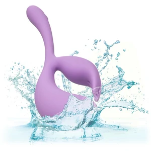 Vibrator Liquid Silicone Dual Flicker Mov