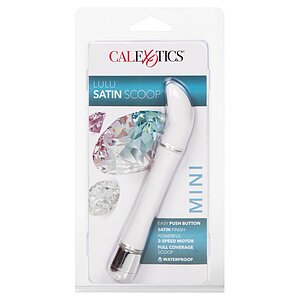 Vibrator Lulu Satin Scoop Alb