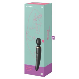 Vibrator Magic Wand Satisfyer Negru