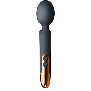 Vibrator Masaj Reîncărcabil Oriel Negru pe Denysa.ro