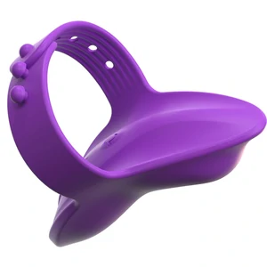 Vibrator Mic Pentru Deget Her Finger Mov