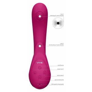 Vibrator Miki Pulse Punctul G Roz