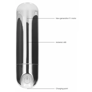 Vibrator Mini 7 Speed Argintiu