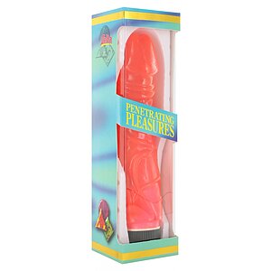Vibrator Moale Seven Creations 21cm Roșu
