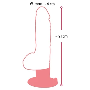 Vibrator Nature Skin Realistic Vibe M