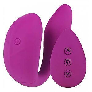 Vibrator O-Sensual Double Rush Mov pe Denysa.ro