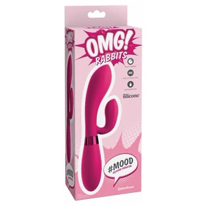 Vibrator OMG Mood Silicon Roșu