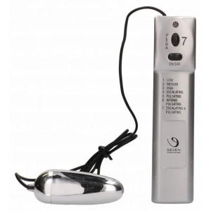 Vibrator Ou Ultra 7 Vector Argintiu pe Denysa.ro