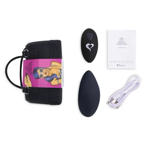 Vibrator Pentru Chiloți Cu Telecomandă Feelztoys Negru pe Denysa.ro