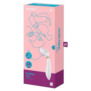 Vibrator Pentru Cuplu Multifun 3 Alb