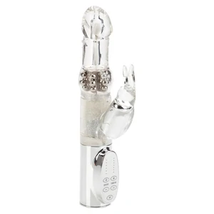 Vibrator Platinum CalExotics Jack 25cm Argintiu pe Denysa.ro