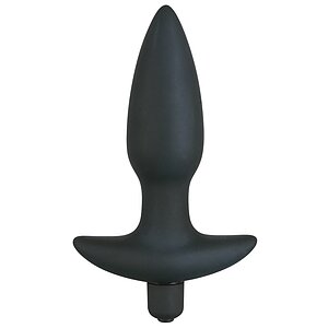 Vibrator Plug Medium Velvet Negru