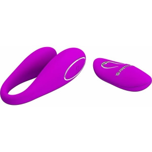 Vibrator Pentru Cupluri Cu Telecomandă Mov