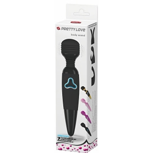 Vibrator Pretty Love Body Wand Negru