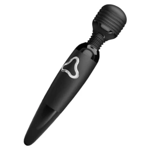 Vibrator Pentru Stimulare Clitoridiana Si Masaj Pretty Love Body Wand Vibrator Negru