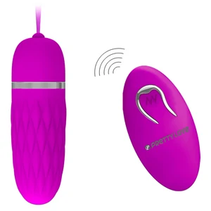 Ou Vibrator Cu 12 Functii Si Telecomanda Vibrator Rezistent La Apa Pretty Love Dawn
