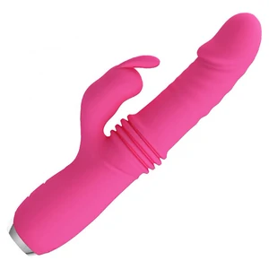 Vibrator Pretty Love Dorothy Rezistent La Apa Vibrator Rabbit Din Silicon Moale Pentru Incepatori
