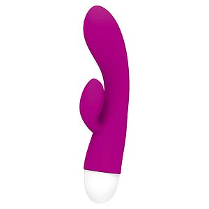 Vibrator Cu Stimulator Clitoral Flexibil
