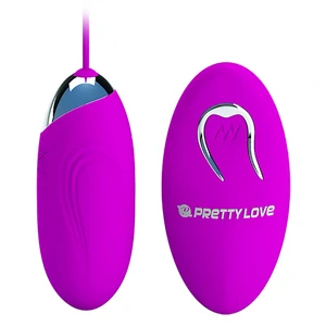 Ou Vibrator Cu Telecomandă Pulsații Puternice Mov